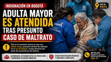 Photo of Indignación en Bogotá: adulta mayor es atendida tras presunto caso de maltrato
