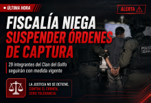 Photo of Fiscalía niega suspender órdenes de captura contra integrantes del Clan del Golfo