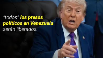 Photo of Trump promete liberar a “todos” los presos políticos en Venezuela y vuelve a agitar el tablero internacional