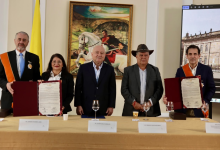 Photo of Comisión de Paz del Senado condecora a representantes de la ONU y la OEA por su aporte a la construcción de paz en Colombia