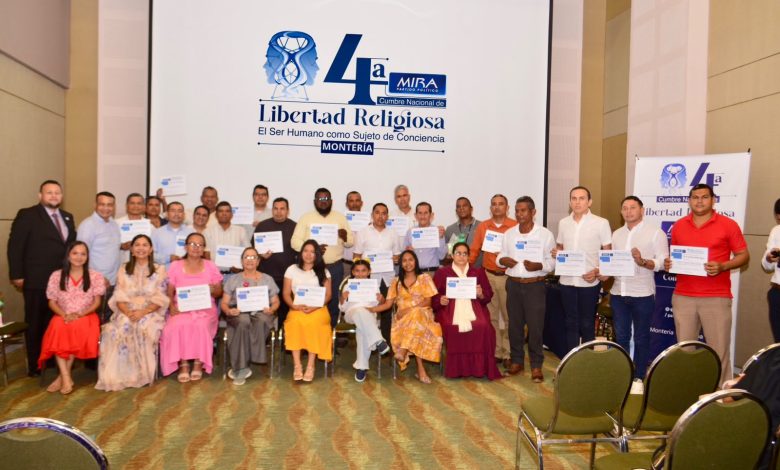 Cuarta Cumbre Nacional de Libertad Religiosa en Montería